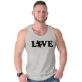 thumbnail image 5 of Love Autism Awareness Puzzle Piece Tank Top T Shirts Men Women Brisco Brands S, 5 of 6