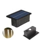 thumbnail image 3 of Fiudx Luces Solares para Jardín, Lámparas Led Impermeables para Caminos, Decoración para Vallas y Paredes Exteriores, Fácil Instalación, Carga Solar, Material Abs Duradero, Clasificación Ip65, Tamaño, 3 of 7