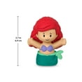 thumbnail image 5 of Disney Princess Ariel Little People Single Character Figure Toddler Toy for Pretend Play, 5 of 5