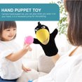 thumbnail image 3 of Plush Hand Puppet Toddler Crows Plush Toy Cartoon Hand Puppet Parent-child Interactive Plush Toy, 3 of 8