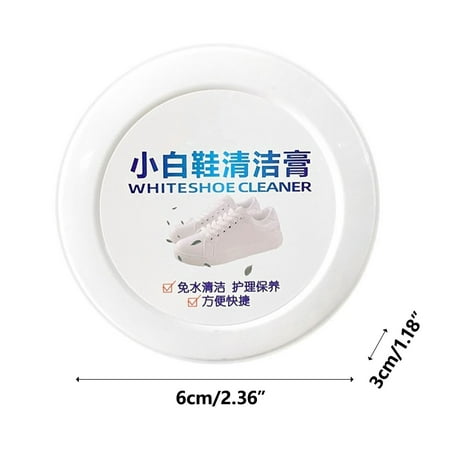 

GiliGiliso Clearance White Shoe Cleaning Cream Multi-functional Cleaning Brightening Whitening And Yellowing Maintenance For Sports Shoes White Shoe Stain Whitening Cleaner