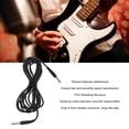 thumbnail image 4 of Guitar Audio Cable, Electric Bass Cable 5 Meter Long Anti Interference Dual Straight Connector  for Studio, 4 of 7