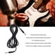 thumbnail image 4 of Cable recto para guitarra conector recto de 63mm 5 metros de largo Cable blindado de PVC antiinterferencias para altavoz de teclado de bajo ANGGREK Otros, 4 of 8