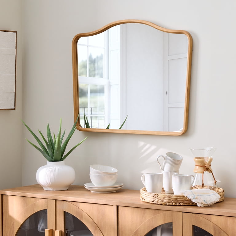 Better Homes & Gardens French Heritage Wall Mirror, 29 x 24