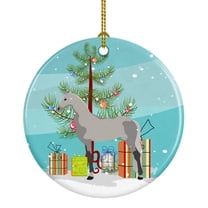 Orlov Trotter Horse Christmas Ceramic Ornament