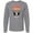 AC-Heather Grey, variant on Inktastic Boston Terrier Dog Long Sleeve T-Shirt