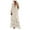A-Beige, variant on Jinhomg Womens Summer Maxi Dresses Casual Boho Floral Lace Dress Flowy Swing Long Sleeve V Neck Sundress Plus Size Vacation Beach Dresses Pink L