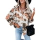 thumbnail image 1 of Abrigo de chaqueta con estampado personalizado de felpa suelta cálida de invierno de talla grande para mujer Fridja  po1333, 1 of 5