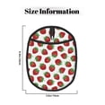 thumbnail image 3 of Pofeuu Hand Drawn Strawberry Print Silicone Pot Mat Mitten With Hanging Loop Heat Resistant Oven Mitts Non-Slip Bbq Baking Smoking Potholders, 3 of 7