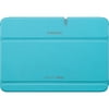 Samsung Book Cover EFC-1G2N - Flip cover for tablet - synthetic leather - light blue - 10.1" - for Galaxy Note 10.1, Note 10.1 LTE, Note 10.1 WiFi