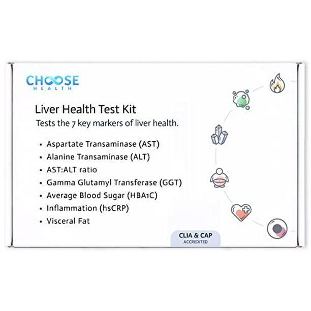 Choose Health 7in1 atHome Liver Health Test Not Avail in NY RI MA