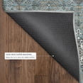 thumbnail image 6 of Addison Rugs Mayfield Premium Machine Washable Traditional Global Teal Rectangle Rug, 10' x 14', 6 of 8