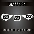 thumbnail image 2 of Attack Graphics Number Plate Backgrounds for Honda XR50R 2001, 2 of 2