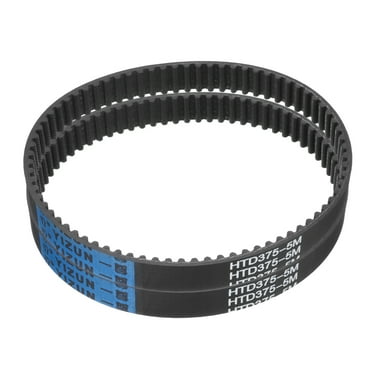 Uxcell HTD-5M Timing Belt 2-Pack - 68 Teeth 340mm Pitch Length Rubber Pulley Belt