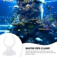 thumbnail image 3 of 6pcs Aquarium Water Pipe Clamp Acrylic Pipe Holder Inlet Outlet Pipe Fixed Clip Fish Tank Pipe Clamp (20mm), 3 of 8