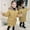 Yellow, variant on CaComMARK PI Girls's Winter Coat Fleece Lined Thick Down Coats Puffy Cotton Jackets with Hood for 6-16 Years Sale Items Today