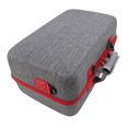 thumbnail image 1 of Game Console Hard Shell Carrying Case Portable Travel Storage Bag Holds Console Controller Vertical Base Earphone Cables Accessories, 1 of 7