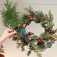 thumbnail image 5 of Artificial Pine Branches 1PCS Christmas Cedar Stems Artificial Cedar Branches Christmas Greenery Pine Picks for Wreath Craft DIY Home Kitchen Decorations, 5 of 5