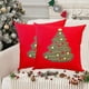 thumbnail image 4 of Adornos navideños, regalos navideños, funda de almohada de calabaza, decoración de lazo para sala de estar, sofá, ambiente festivo, Halloween, Acción de Gracias, funda de cojín, funda de almohada de l, 4 of 6