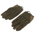 thumbnail image 4 of 1 par de guantes de motocicleta, guantes transpirables para montar, guantes protectores con pantalla táctil para exteriores, color verde, tamaño medio, 4 of 14
