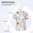 thumbnail image 5 of Rocae Fall Rabbit for Breathable Men's Baseball T-Shirt Fashionable Casual Baseball Jersey, Moisture-wicking Sportswear Small, 5 of 9
