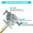 thumbnail image 3 of Motorcycle Fuel Valve Petcock Gas Tank Switch Replacement for Suzuki Quadsport Z400 LTZ400 2x4 2003-2007, 3 of 6