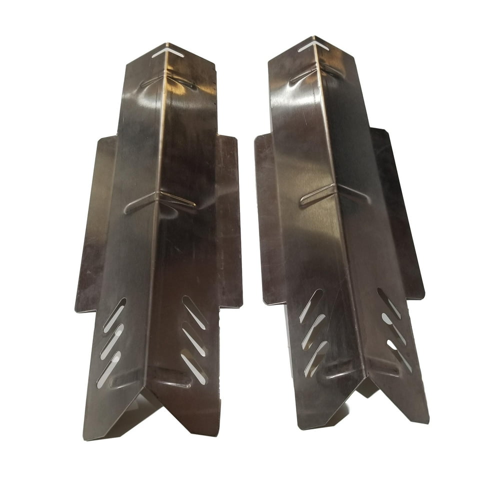 Set of Two Stainless Steel Replacement Heat Plates for DynaGlo Bbq