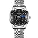 thumbnail image 1 of Reloj de cuarzo deportivo de cuero genuino de estilo coreano a la moda para hombre con calendario luminoso a prueba de agua para hombre, 1 of 6