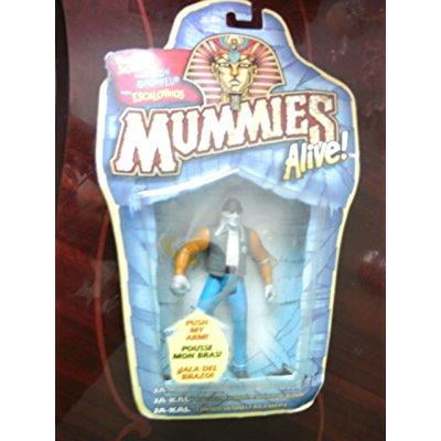 Mummy Pop - fright sight ja-kal action figure - with pop-out eyes and dropping jaw! - fright sight mummies alive! series
