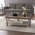 thumbnail image 2 of SEI Thornsett Cocktail Table, 18"H x 43"W x 23-1/4"D, Champagne/Smoke, 2 of 5