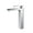 Chrome, variant on Kibi Infinity Single Handle Bathroom Vessel Sink Faucet