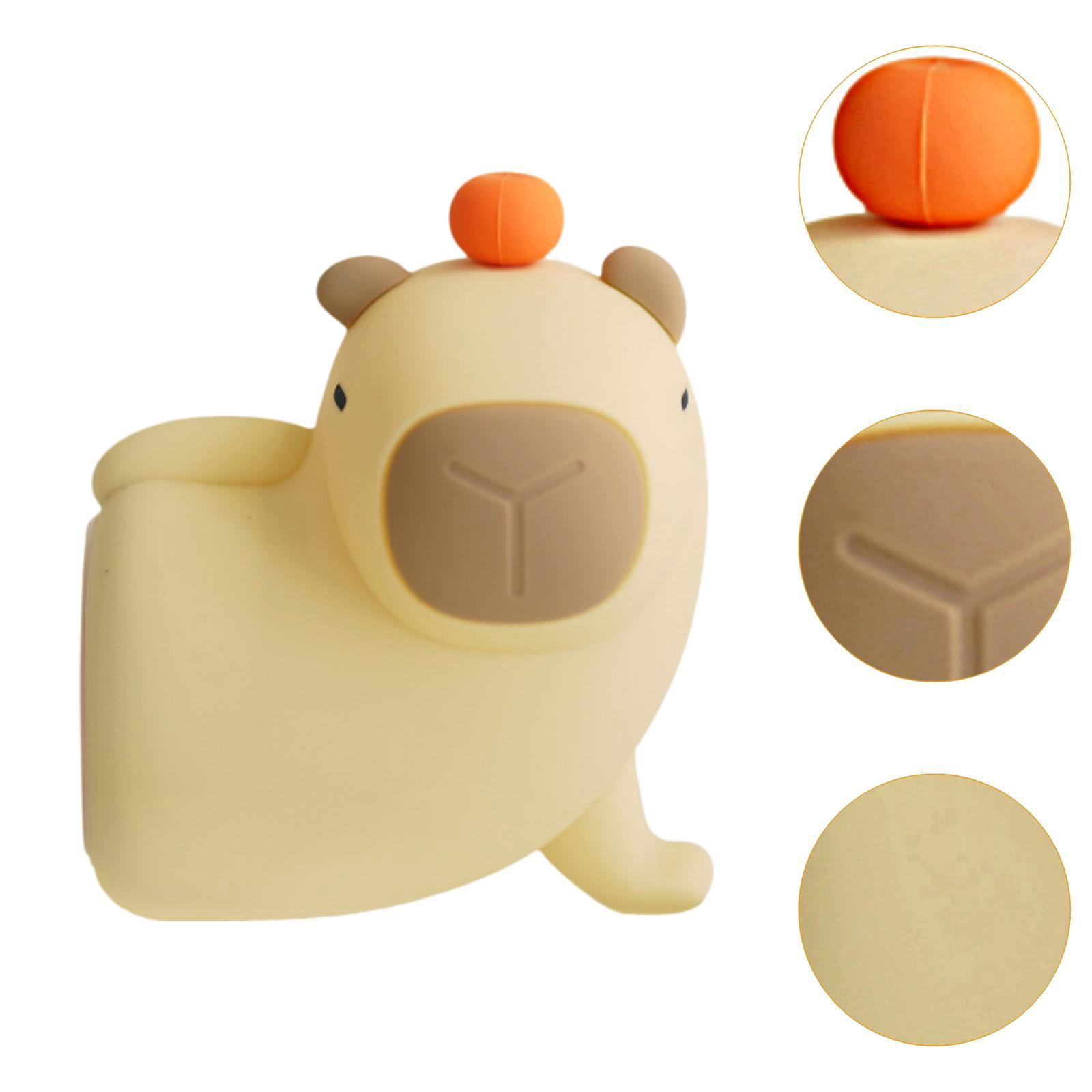 oshhnii Capybara Night Light Novelty Bedside Lamp for Breastfeeding Tabletop Nursery