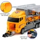 thumbnail image 2 of Joyfia Juguetes para niños 11 en 1 Ingeniería Coche de construcción fundido a presión Juguetes para niños pequeños Excavadora Dumper Bulldozer Transporte para niños Camión Vehículos Regalos para niños, 2 of 5