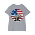 thumbnail image 5 of OKSALE Kids Tshirt Size 14-16 Boys' Funny USA Flag Dinosaur Graphic T-Shirt Red White and Blue Patriotic Tops Soft Cotton T Shirts Cute Stars and Striped Print Tees, 5 of 8
