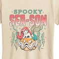thumbnail image 3 of The Little Mermaid - Spooky Season - Women's Short Sleeve Graphic T-Shirt, 3 of 5