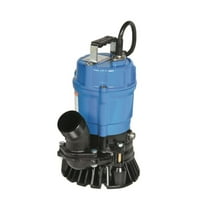 Tsurumi HS2.4S Manual Electric Semi Vortex Submersible Trash Single Phase Pump