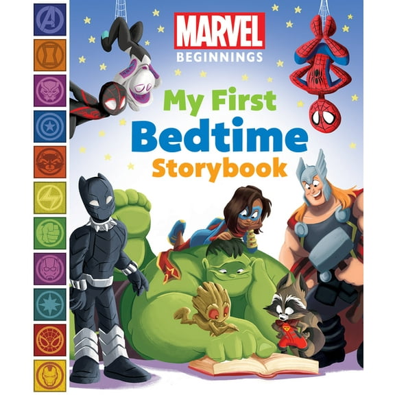 Marvel Beginnings Marvel Beginnings: My First Bedtime Storybook, (Hardcover)