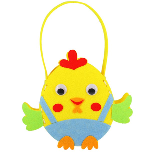 SAYOO Juguetes hechos a mano para niños, bolso con forma de pollito/huevo/conejo, accesorios de bricolaje, juguete educativo para niños y niñas SAYOO casual