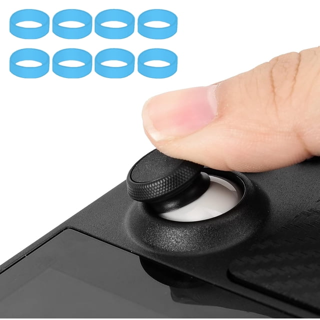 Anillo protector de goma para joystick compatible con ASUS ROG Ally/Steam Deck/PS5/PS4/Nintendo Switch Pro Controller: accesorios duraderos para proteger el agarre