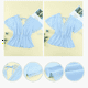 thumbnail image 4 of Blusas peplum para mujer de Joefnel Camisas babydoll Blusas de verano Tops con volantes para mujer Top peplum, 4 of 5