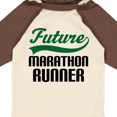 thumbnail image 4 of Inktastic Marathon Runner Childs Boys Long Sleeve Baby Bodysuit, 4 of 5
