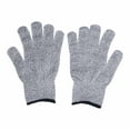 thumbnail image 2 of Guantes antideslizantes, 2 pares de guantes de seguridad resistentes a cortes. Suministros para exteriores optimizados para la excelencia., 2 of 12