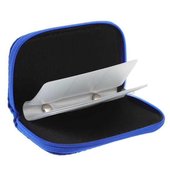 CIMAXIC cards holder Memory Card Case Anti-shock Nylon Blue 1Set