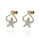 thumbnail image 4 of Exquisitos pendientes con elegantes pendientes de circonita para mujer y niña - Erz00121 (blanco), 4 of 4