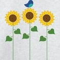 thumbnail image 3 of CafePress - Sunflower Garden Bird Sweatshirt - Kids Sweatshirt, Youth Crew Neck Sweatshirt, 3 of 4