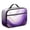 Purple and Gold, variant on Blue and Gold Marble Pattern Insulated Lunch Bag Teens,Bento School Lunch Bag for Teens for Work,Picnic or Travel 10.6x7.7x4.3 Inches,12 Can Capacity