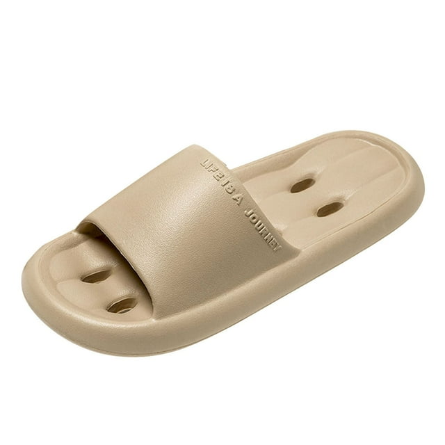 Fsqjgq Open Toe Sandals Shower Slides Bathroom shower Slippers Unisex Non-slip Quick Drying Slipper Home Slippers