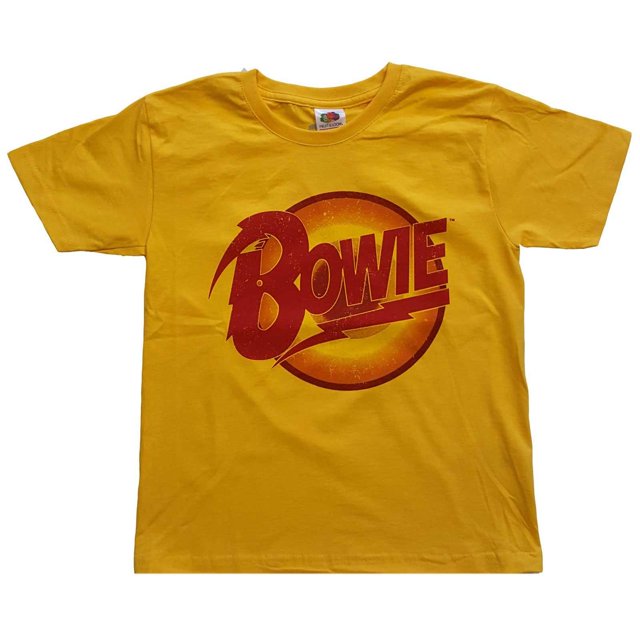 David Bowie T-Shirt à Logo Diamond Dogs pour Garçons/filles