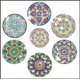 thumbnail image 1 of Juego de 6 piezas de pintura de diamantes DIY, posavasos, mandala, vaso para bebidas, cojín de mesa antideslizante, mantel individual aislante, accesorios de cocina - Genérico, 1 of 3