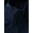 thumbnail image 4 of KVE Women's Hooded Softshell Vest Fleece Lined Windproof Zip Up Sleeveless Jacket Lightweight Coat for Running Navy Small, 4 of 9